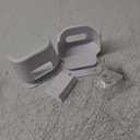 2Pack Wall Mount Holder for eero 6 Plus 6+ and eero 6 Router Mesh Wi-Fi System,Wall Mount Stand Bracket for eero 6 Plus and eero 6 tri-Band Mesh,Wall Bracket for eero 6+ Extender Router Wire Organizer (White-2PC)