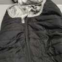 Orzbow Car Seat Cover Baby, Winter Car Seat Cover for Infant Boys & Girls, Warm Carseat Covers Baby with Plush Lining for Cold Weather, Waterproof, Universal Fit, Newborn Essentials, Black