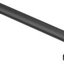 Moen Matte Black 18-Inch Stainless Steel Bath Safety Grab Bar with Concealed Screws, R8718BL