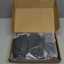 6 Sets Christmas Gifts Baby Shower Game Prizes for Men Include Black Kraft Paper Gift Bags Manicure Kit Tools Socks Pens 11-in-1 Survival Card Tool for Men Husband Father(Black)