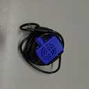 Pet Fountain Pump, USB Submersible Electric Ultra Low Noise Low Power Consumption Submersible Cat with 5.9ft Cable LED Light for Dogs Kitten 1.7in x 1.6in x 1.2in