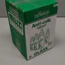 Dr. Brown's AntiColic Options+ Narrow Glass Baby Bottle with Level 1 Slow Flow Nipple, BPA Free, 8 oz/250 mL, 0m+, 4Pack