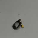 Jiayouy Professional Tenor Sax Saxophone Mouthpiece Leather Ligature Fastener Black