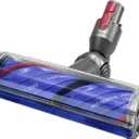 Adaptable Upgrade Anti-Tangle Quick-Release Motorhead Brush Roller Replacement, Compatible with Dyson V7 Head, V8 Head, V11 Head and Other V10 V15 Cordless Vacuum Attachments with LED Green Light