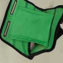 Mueller Green Fitted Wrist Brace, Left, LG/XL (Black)