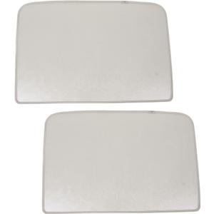 Car Glass Roof Sunshade for 2021-2023 | Sunroof Sun de Replacement | Nonwoven Fabric Heat Insulation Ion | Breathable Sunroof Cover and Screen | Roof Sunshade (Beige)Tesla model 3