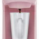 BELLA Dual Brew Single Serve Coffee Maker, Brews both Kcup and Ground Coffee, Large 14oz Capacity, Easy One Touch, Auto Shutoff, Pink