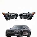 LABLT Headlight Headlamp Assembly W/O AFS Driver Side Left LH Passenger Side Right RH Replacement for CX-9 2016 2017 2018 2019 2020 2021 2022 2023 Replacement for TM52510L0B TM52510K0B