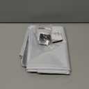 Magnetic Blackout Window Cover, 45" x 58" Portable Blackout Curtains for Bedroom, No Drill Windows Shades & Black Out Blinds, Temporary Black Out Shades for Window Film Nursery Travel RV - White