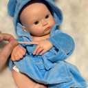 13Inch Full Silicone Reborn Baby Doll Boy Drink and Wet Full Body Silicone Doll Anatomically Correct Real Baby Doll Washable for Children's Presents