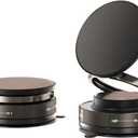 Car Phone Holder Hands-Free Suction Cup Holder Car/Gym/Mirror(Black)