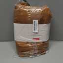 maxmill Fall Tablecloth Waterproof Spillproof Wrinkle Resistant Soft Weaved Texture Design Table Cloth for Harvest Thanksgiving Dinner Parties Indoor and Outdoor Use, Square 52 x 70 Inch, Amber