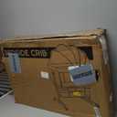 Baby Bassinet, 3 in 1 Bedside Bassinets for Baby, Bassinet Bedside Sleeper with Wheels, Adjustable Height with Rocking Mode, Breathable Mesh, Storage Basket, Easy Assemble & Folding (Dark Gray)