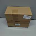 Baderke Set of 4 Snowflake Glass Coffee Mugs 12 oz Borosilicate Glass Cups with Handle Clear Winter Holiday Coffee Cups White Blue Snowflake Mugs for Drinking Beverages Latte Hot Chocolate