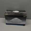 Westinghouse 77847 3LGT WHT Fros 3 Frosted Ribbed Glass Ceiling Fan Light Kit, No Size, WHITE