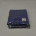 Samsill 1 Inch 3 Ring Binders, Made in USA, Economy Round Ring, Clear View Cover, 200 Sheet Capacity - for School, Home, Office - Blue, 4 Pack