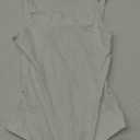 Chunpin Women's Sleeveless Square Neck Tank Bodysuit Outfits Tops Thong Body Suits for Going Out White S