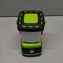 Consciot LED Battery Powered Camping Lantern, 1000LM, 4 Light Modes, IPX4 Waterproof Portable Tent Flashlight for Power Outages, Emergency, Hurricane, Hiking, Light Green,