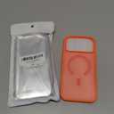 SUPFINE Magnetic for iPhone 17 Pro Max Case (Compatible with MagSafe)(Military Grade Drop Protection) Translucent Matte Shockproof with Anti-Fingerprint Phone Cover 2025,Orange