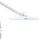 20-Inch LED Desk Lamp with Clamp, 24W 2200LM, Protected Arm, White
117 SMD LEDs deliver eye-caring daylight illumination with 4 brightness levels and reinforced dual metal arms