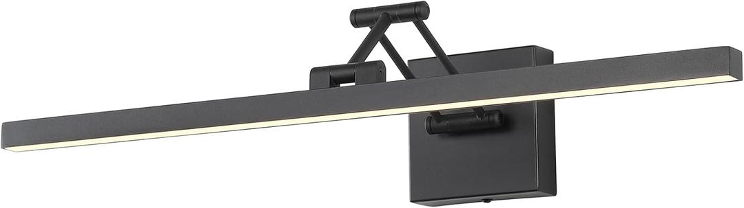 Black Picture Lights for Paintings Dimmable Gallery Light Hardwired LED Wall Art Lighting Display Artwork Lamps 23.6 Inch 14W 3000K Warm White