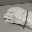 WEST LAKE Natural Boho Pinch Pleat Window Sheer Curtains 84 Inches Length,Farmhouse Linen Drapes with Hooks,Back Tab Netural Airy Window Treatment Sets for Bedroom Living Room,40" Wx84 Lx2,Natural