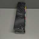 2 x 8Pcs Felt Board Tile Bulletin Board Bar Strip for Wall, Self-Adhesive Memo Pin Board with 24Pushpins, Corkboard Strip for Office Home Classroom(Color)