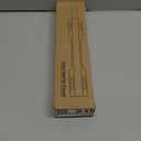 FIRJOY 12" Valet Rod for Closet Pull Out (1 Pack, Black)