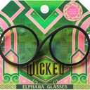 Sun-Staches Wicked Official Elphaba Glasses | Costume Eyewear Accessory | Adult and Child Size