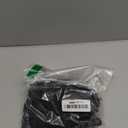 WILLBOND Cotton Triangle Hair Net for Rollers, Women Mesh Hair Net Setting for Sleeping, 35 x 35 x 57 Inches, Black (4)