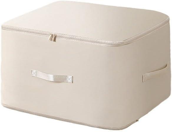 Space Saving Self Compression Organizer, 2024 Ultra Self Compression Moving Organizer Bags for Comforters, Clothes, Blankets (Beige, X-Large)
