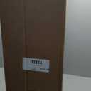 Baxton Studio Lesia Modern Bohemian Natural Brown Rattan and Walnut Brown Finished Wood Counter Stool