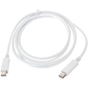 cablecc 2m Thunderbolt Port to Thunderbolt Male to Male 4K Video 20Gbps Data Cable for Mac 2013 2014 2015 (Not Support Mini-DP)