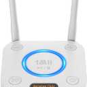 [Upgraded] 1Mii Bluetooth 5.3 Audio Receiver, Long Range HiFi Bluetooth Adapter w/ 3D Surround aptX HD Low Latency, Optical RCA AUX 3.5mm Coaxial for Home Stereo System - B06Pro Grey