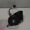 Industrial Dimmable Desk Lamp with 2 USB Charging Ports AC Outlet, Touch Control Bedside Nightstand Reading Lamp Flexible Head, Black Metal Table Lamp for Bedroom Office Living Room, Bulb Included