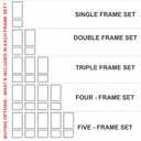 Birdeco Wall Molding Kit for Interior Walls Pre-Cut Wall Trim, Factory Primed Moulding for Wainscoting, Accent Wall & Picture Frame Panels, Easy Install, Ready to Assemble for Living Room & Bedroom