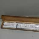 LazBlinds No Tools No Drill 1" Vinyl Mini Blinds, Cordless Blinds for Windows, Light Filtering Horizontal Window Blinds & Shades, 23" W x 64" H, White