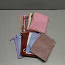 Sansam - Bolsas de arpillera de varios tamaos y colores para regalo, con cordn, bolsas de joyera para recuerdos de bodas, bolsas de dulces, recuerdos de fiestas (Mezclado)