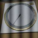 Modern Gold Flush Mount Light, 12 Inch 2-Light Round Close to Ceiling Fixture, Minimalist Lamp for Foyer, Hallway, Kitchen Island, Bedroom, Laundry, Bathroom (Gold 11.8in)