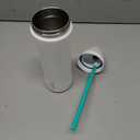 Owala FreeSip Insulated Stainless Steel Water Bottle with Straw, BPA-Free Sports Water Bottle, Great for Travel, 24 Oz, Shy Marshmallow