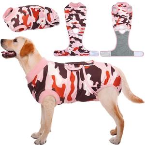 Kuoser Recovery Suit for Dogs Cats After Surgery, Professional Pet Recovery Shirt Dog Abdominal Wounds Bandages, Substitute E-Collar & Cone,Prevent Licking Dog Onesies Pet Surgery Recovery Suit XL