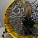 Tornado 24" Metal Drum Fan - High Velocity, 7700 CFM, 3-Speed, Heavy Duty for Industrial & Commercial Use, 1/3 HP Motor, 8 FT Cord, ETL Listed