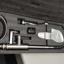 Pull Down Kitchen Faucet with Cup Washer Brushed Nickel