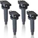 UF333 Pack of 4 Ignition Coil Packs Fit For 2001-2012 Toyota Camry Corolla RAV4 Solara Matrix Highlander Lexus HS250h Scion xB TC 2.0L 2.4L L4 C1330 90919-02244