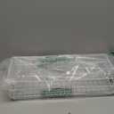 Kaforise Hanging Basket for Wire Wall Grid Panel, Multi-function Wall Storage and Display Basket, Flower Pots Shelf Balcony Plant Storage Holder, Extra Large Size, White Painted