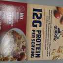 Quaker Protein Instant Oatmeal, Cranberry Almond, 12g Protein per Serving, Whole Grains, No Artificial Flavors, No Added Colors, 2.18 oz Packets, (6 Pack)  6pc 13.01oz, BB 8/9/26
