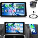 4+64G Android Car Radio for Dodge Grand Caravan 2008-2020 Chrysler Town & Country 2011-2016 Wireless Carplay Android Auto, 9 Touch Screen Head Unit WiFi GPS Bluetooth FM/RDS DSP Backup Camera SWC