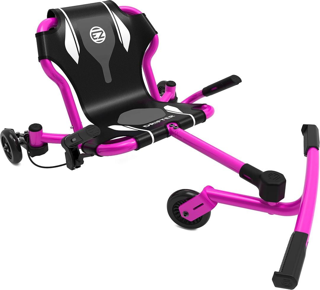 EzyRoller New Drifter-X Ride on Toy for Ages 6 and Older, Up to 154lbs. - Pink