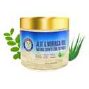 Nefertiti's Secrets Natural Growth Curl Definer Gel | Aloe Vera and Moringa Oil for Hair Strength & Moisture | Strong Hold | Frizz Controller | Hair Curling Gel for Women & Men | 16 Oz / 454 mL