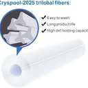 Cryspool 07072 Filter Compatible with CX880XRE, SwimClear C4030, C4025, C4020, PA106-PAK4, C-7488, FC-1226, 4106 Sq. Ft Pool Filter Cartridge, 4 Pack